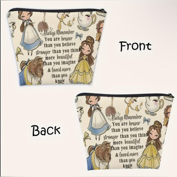 Beauty and the Beast Cosmetic Bag - Picture 4 of 5